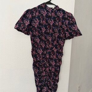 Melrose and Market Purple Floral Dress